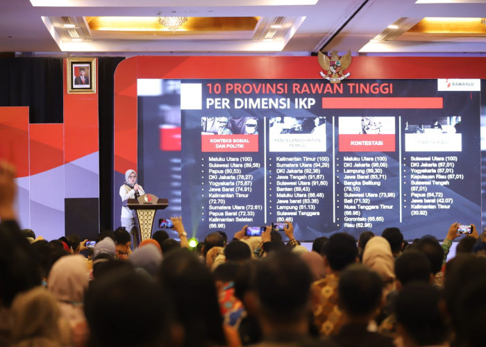 Luncurkan Indeks Kerawanan Pemilu 2024, Bawaslu Harap Semua Daerah Tetap Kondusif