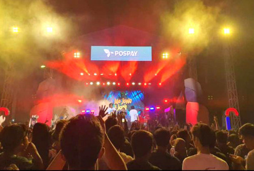 Sold Out, Pospay Sukses Temani Indie Playground di Lampung