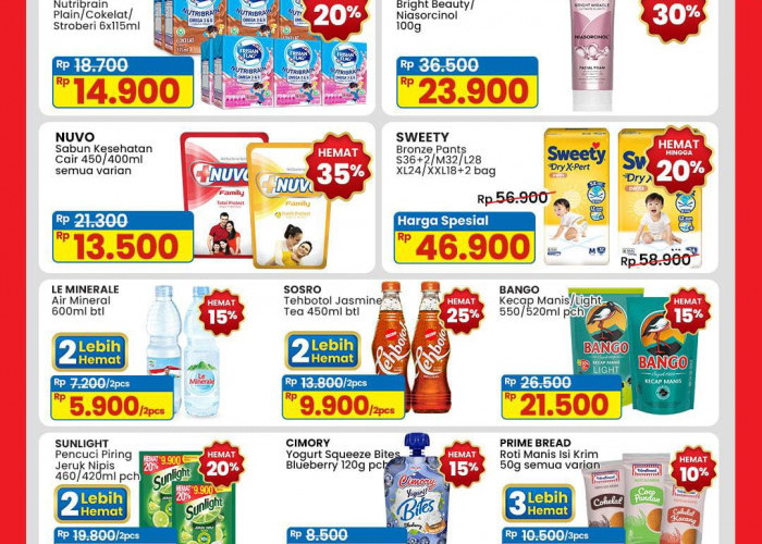 Promo Indomaret Ramadhan Serba Hemat, Nikmati Diskon Untung Mulai Dari 30 Persen