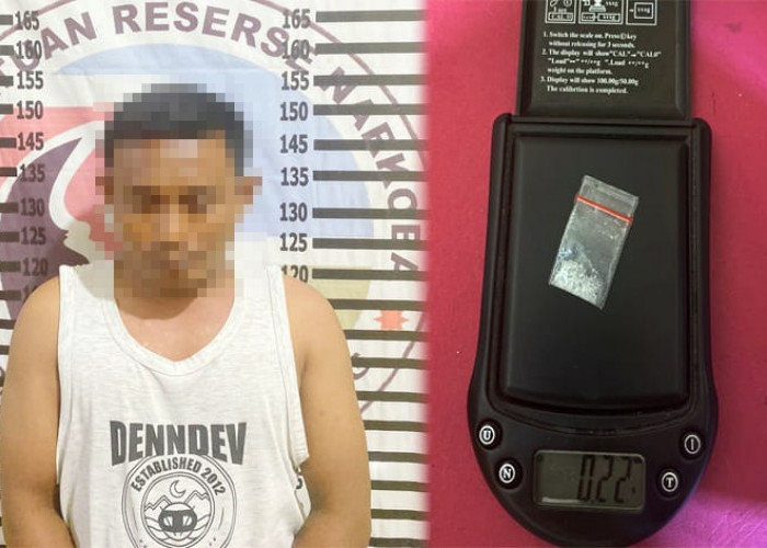 Simpan Sabu di Kantong Celana, Pria Ini Diciduk Polisi di Terminal Menggala