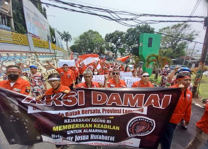 Pemuda Batak Bersatu Gelar Aksi Damai untuk Brigadir J 