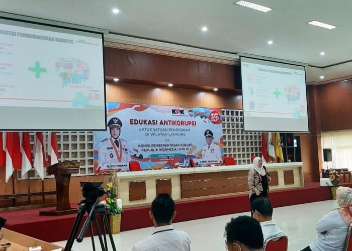 Guru di Bandar Lampung Dapat Edukasi Anti Korupsi Dari KPK, Ini yang Bakal Diterapkan
