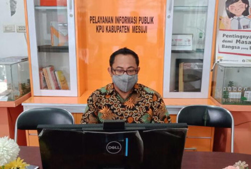 Mau ke Kantor KPU Mesuji, Lakukan Absensi Elektronik