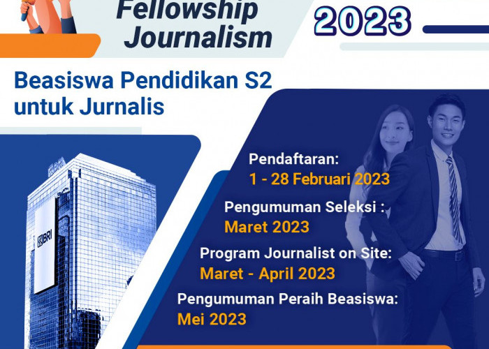BRI Kembali Buka Kesempatan Beasiswa S2 Bagi Journalist