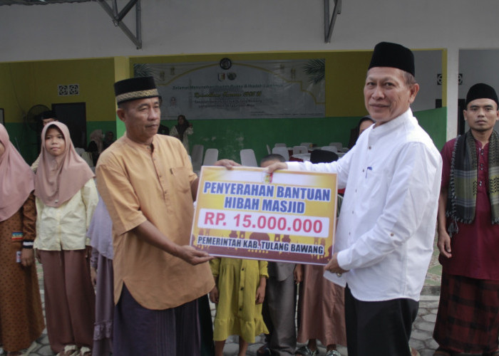Safari Ramadan Perdana, Begini Pesan Pj Bupati Tulang Bawang Qudrotul Ikhwan