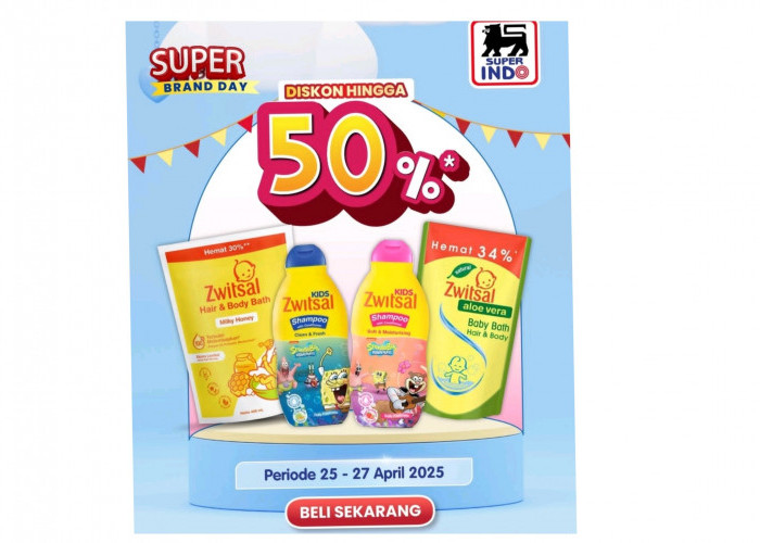 Kejar Promo Superindo Hari Ini, Ada Super Brand Day Diskon Sampai 50 persen