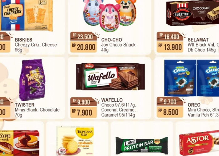 Promo Biskuit Murah di Alfamart, Bisa Jadi Teman Ngopi di Akhir Pekan, Cek Katalognya