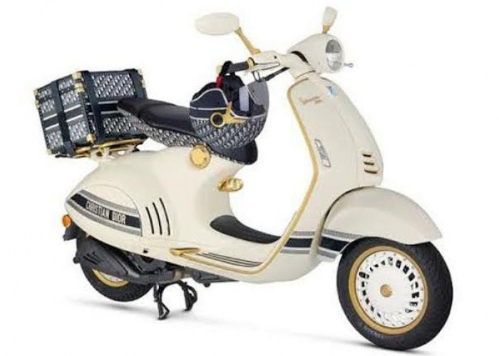 Vespa 946 Christian Dior Tampil Memikat Penuh Pesona Dengan Fitur Eksklusif Super Mewah