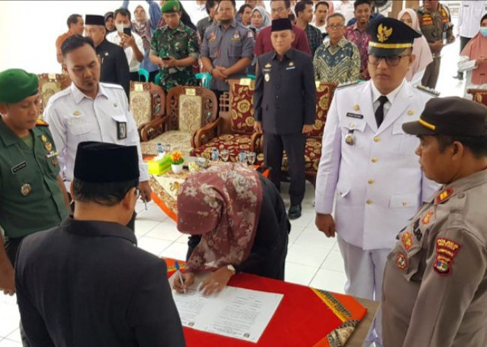 Usai Melantik Camat, Ini Pesan Wali Kota Metro