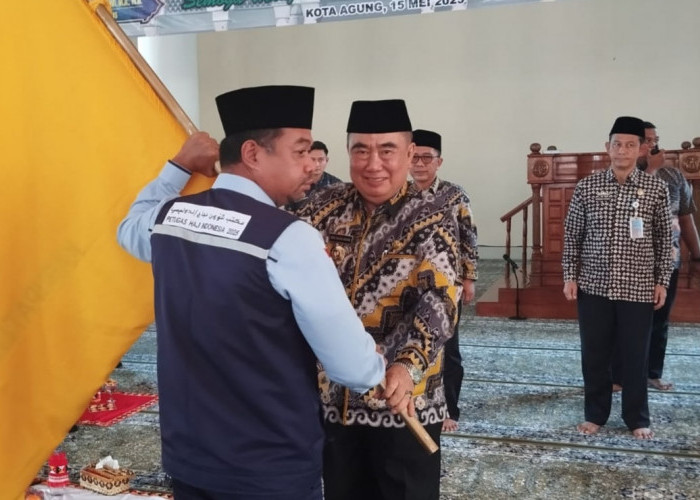 Lepas 412 CJH Tanggamus, Bupati Berdoa Jadi Perjalanan Haji yang Pernah Berkah 