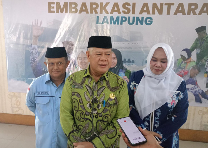 7.046 CJH Lampung Tahun 2025 Berangkatkan ke Tanah Suci, Empat CJH Tunda Berangkat 