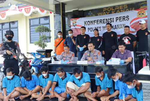 Polres Way Kanan Ungkap 6 Kasus C3