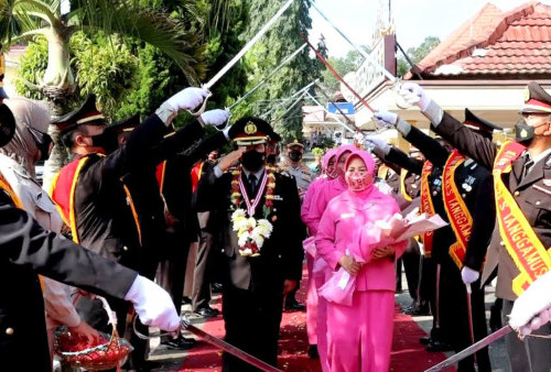 Empat Personel Polres Tanggamus Purna Bhakti, Terima Kasih Atas Semua Pengabdian 