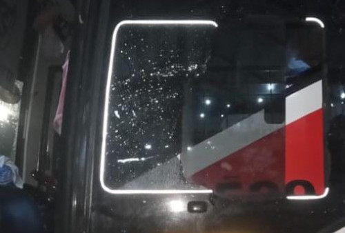 Bus Damri Dilempari Saat Melintas di Tol, Begini Kronologinya
