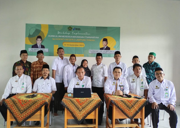 KKM MTSN 2 Lamteng Sukses Gelar Workshop Implementasi Kurikulum Merdeka