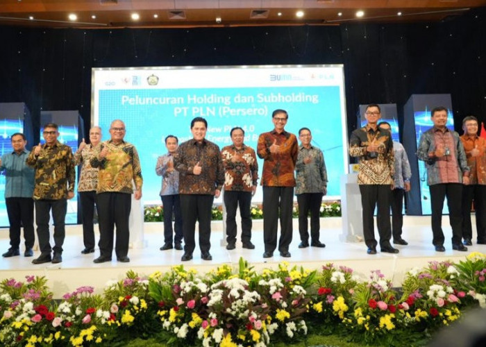 Resmikan 4 Sub Holding Baru, PLN Makin Lincah Jadi Perusahaan Energi Berbasis Teknologi Menyambut Masa Depan