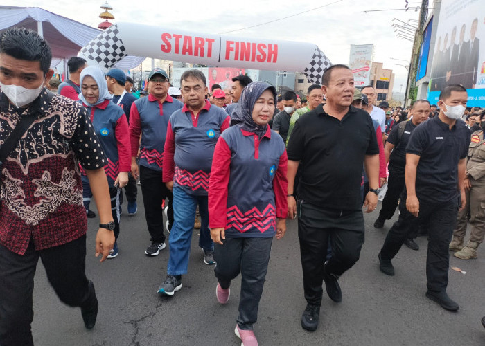 Be Strong, Unila Gelar Jalan Sehat Bulan Merdeka Belajar 
