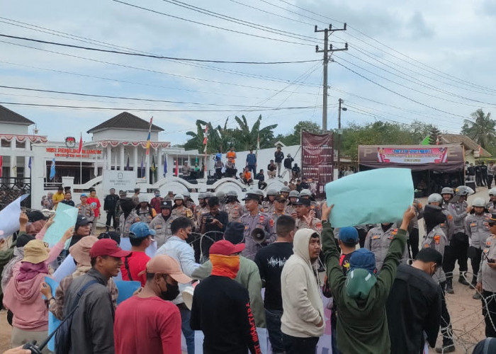Pencegahan Kerusuhan Jelang Pemilu 2024, Polres Mesuji Turunkan Ratusan Personel untuk Sispamkota