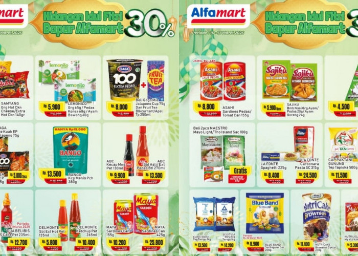 Belanja Murah di Alfamart, Dapatkan Diskon Perlengkapan Dapur Hingga 30 Persen