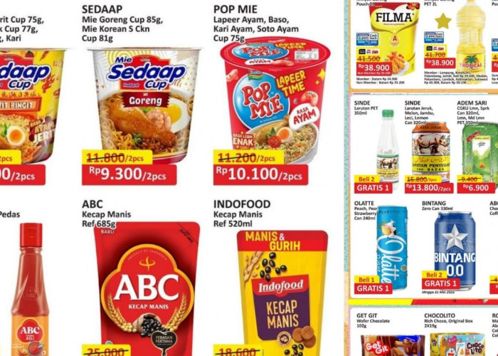Promo Gajian Untung Alfamart, Belanja Bulanan Dijamin Lebih Hemat! Ini Daftar Produknya