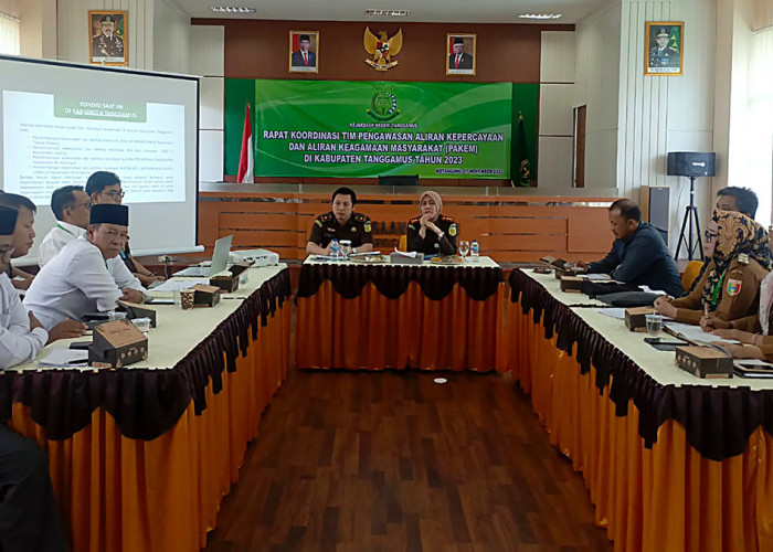 Bakor Pakem Tanggamus Rumuskan Langkah Strategis Cegah Aliran yang Bisa Memicu keresahan 