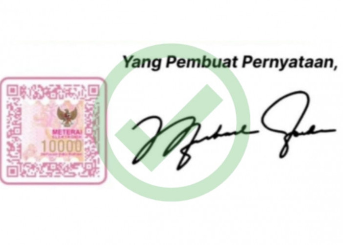 Jangan Sampai Salah, Begini Pembubuhan E-Materai yang Tepat Pada Seleksi CPNS 2024