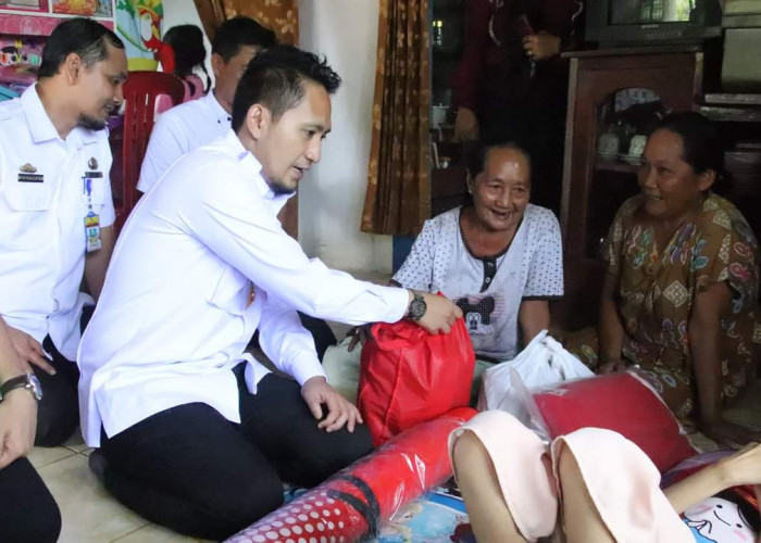 76 Rumah Warga Lampura Terdampak Angin Kencang, Bantuan dari Pemerintah Berdatangan