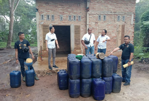 Polres Lampung Timur Sita 1.190 Liter Solar Tanpa Izin Distribusi