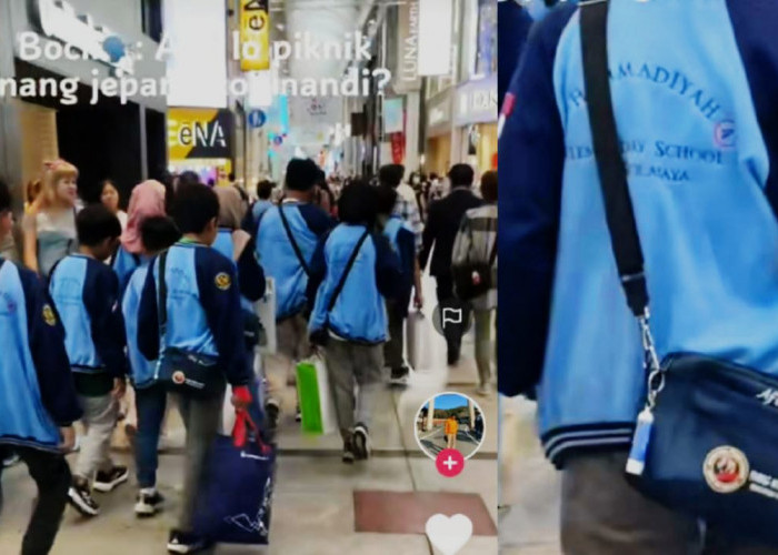 Viral! Siswa SD Muhammadiyah 4 Surabaya Piknik ke Jepang, Ternyata Begini Faktanya