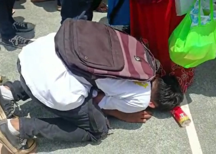 Haru Dari Pasukan Tawuran, ‘Maafkan Saya Mak’ 