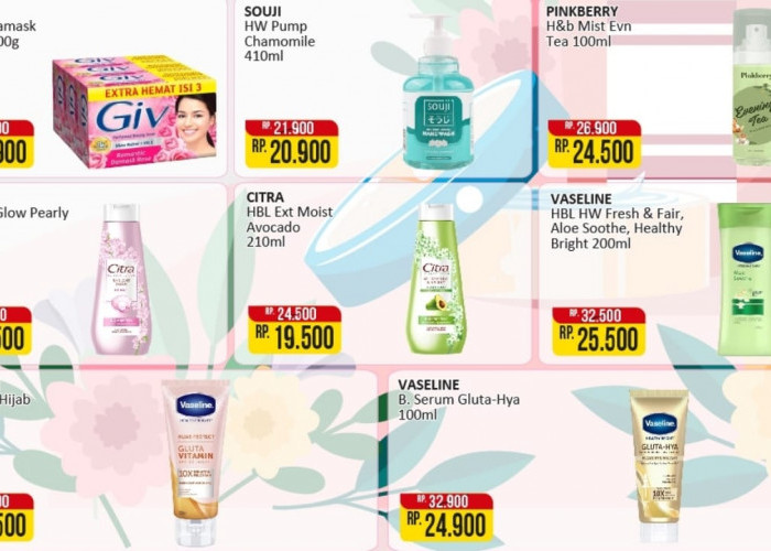 Promo Body Care Fair Alfamart, Tampil Glowing Maksimal Tanpa Bikin Dompet Merana di Akhir Bulan