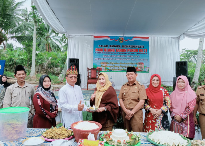 HUT Pekon Wonoharjo, Ke 71, Ini Pesan Bupati Tanggamus