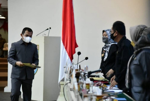 DPRD Lampung Gelar Paripurna Hasil Laporan Pansus LHP BPK RI Terhadap LKPD Provinsi Lampung TA 2021