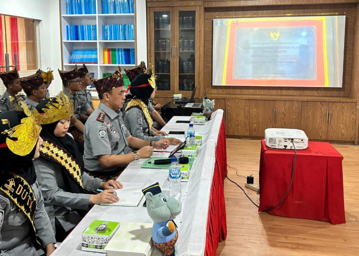 Progam Napasdapduk Rutan Kelas IIB Kota Agung Dapat Apresiasi Tim Penilai Internal Itjen Kemenkumham 