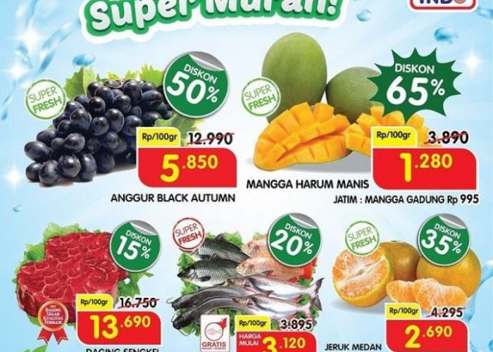 Superindo Kembali Adakan Promo selama 4 Hari, Catat Tanggalnya