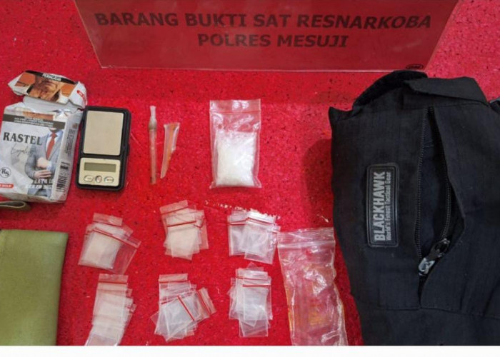 Bawa Sabu, Warga Bandar Lampung Dibekuk Polres Mesuji
