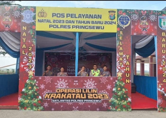 Nataru, Polres Pringsewu Siapkan 2 Pos Pam