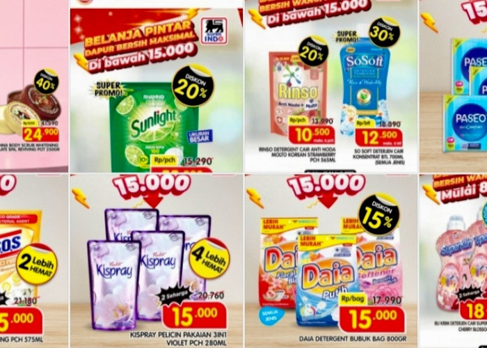 Produk Home Care Masuk Daftar Super Deals Superindo 15 ribu, Ibu Cerdas Bersih Maksimal