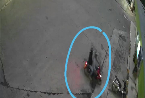 Parkir Sebentar di Depan ATM, Motor Milik Warga Jalan Arjuna Ini Digondol Maling