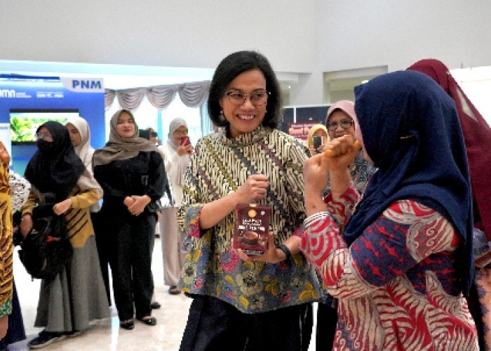 Menteri Keuangan Beri Semangat Nasabah PNM untuk Terus Berdaya
