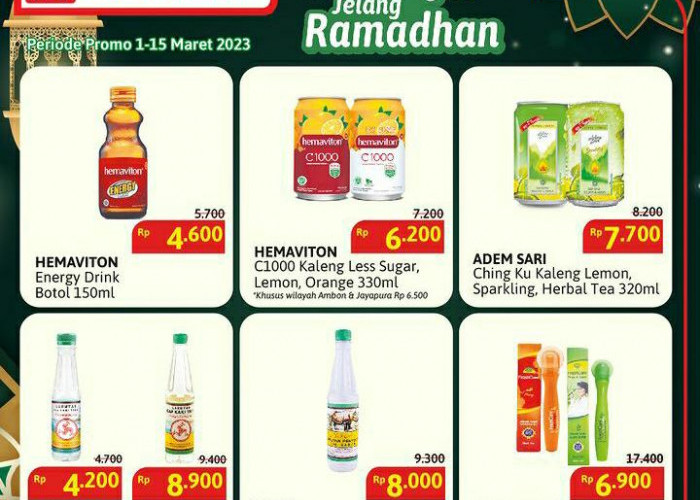Inspirasi Agar Tetap Fit dan Segar Jelang Ramadhan, Cek Promo Alfamidi Periode 1 Sampai 15 Maret 2023 