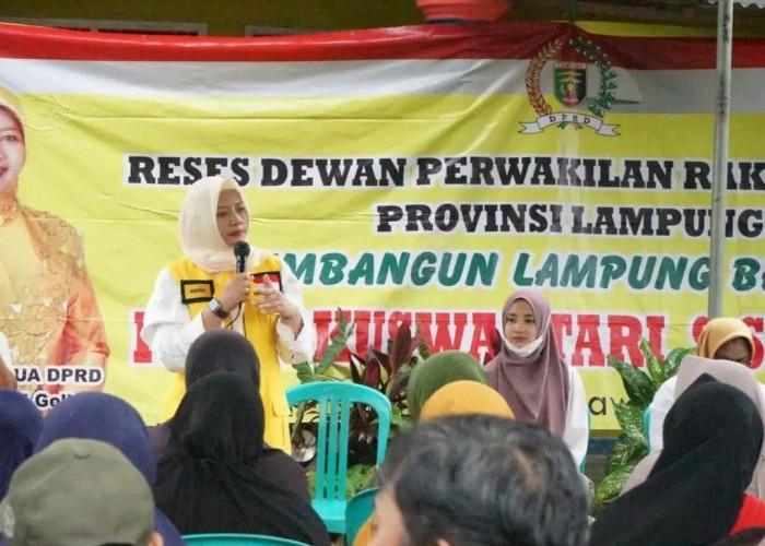 Wakil Ketua DPRD Lampung Reses di Wonodadi 