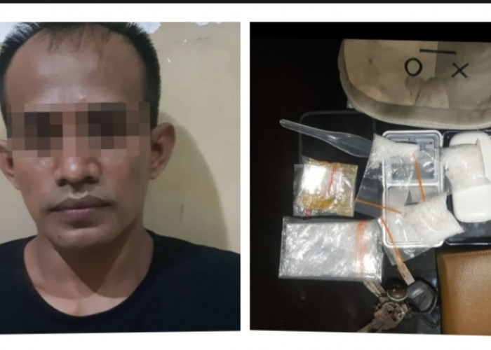 6 Bulan Nyambi Jual Sabu, Juru Parkir di Bandar Lampung Diciduk Polisi  