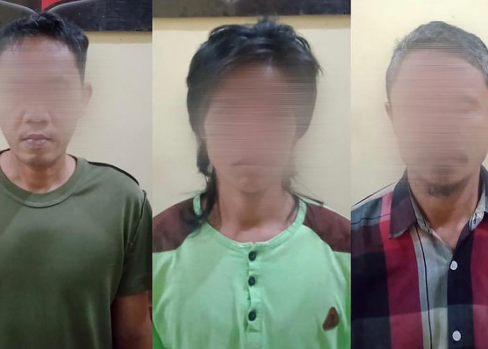Gabungan Tekab 308 Bergerak, Tiga Penjudi di Tanggamus Diciduk 