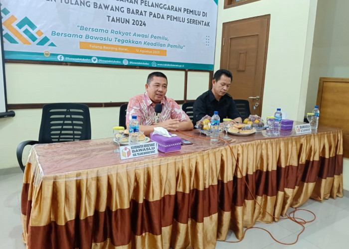 Bawaslu Tubaba Imbau Tentang Kerawanan Isu Politik Uang