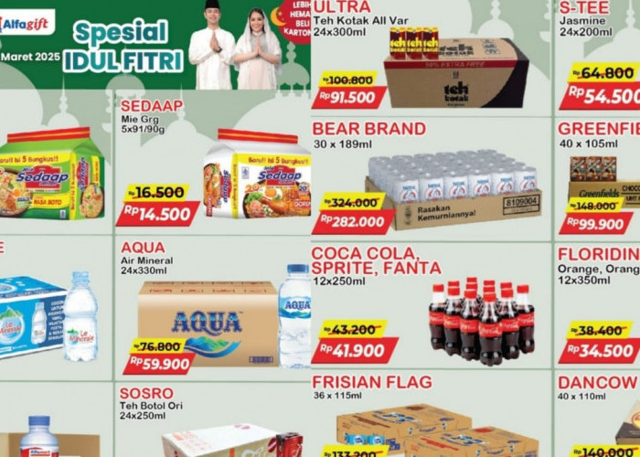 Promo Alfamart Spesial Idul Fitri 2025, Ada Stok Minuman Hingga Mie Instant