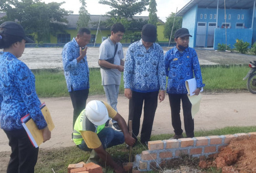 DPUPR Mesuji Minta Rekanan Bekerja Sesuai RAB