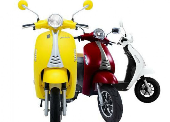5 Rekomendasi Motor Listrik Subsidi Mirip Vespa Modern, Lengkap Kisaran Harga Terbaru 2024