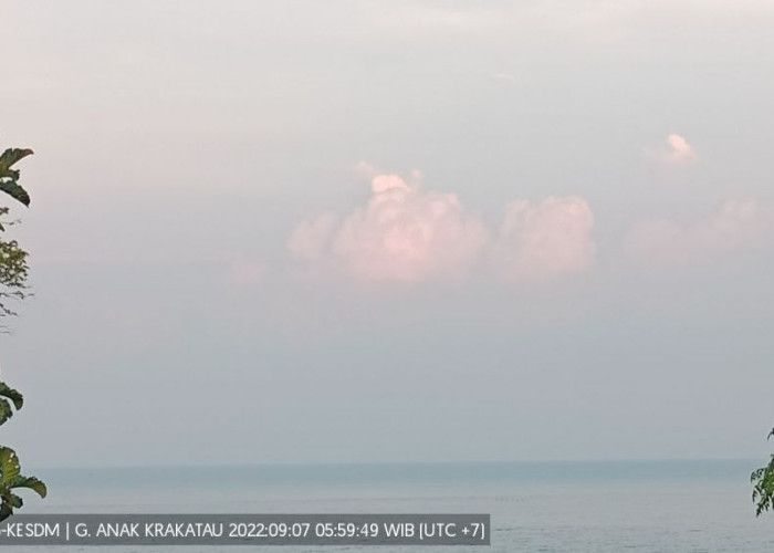 Kondisi Gunung Anak Krakatau Siaga : 2 Kali Alami Gempa pada Rabu 7 September 2022