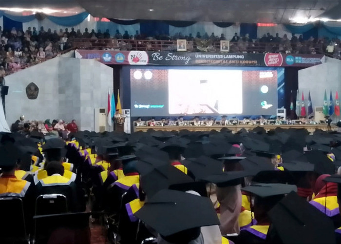 Universitas Lampung Gelar Wisuda Periode IV Tahun 2024 